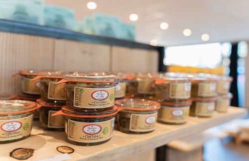 mushroom paté at Happy Veg in Seynod