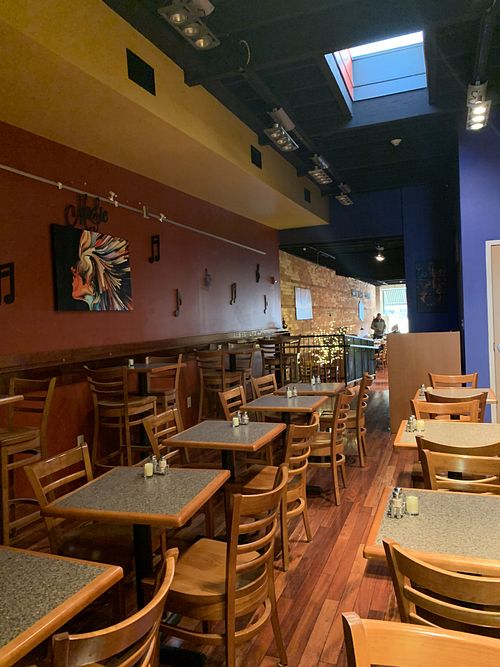 Back Dining Area at Vegans Are Us in Vineland