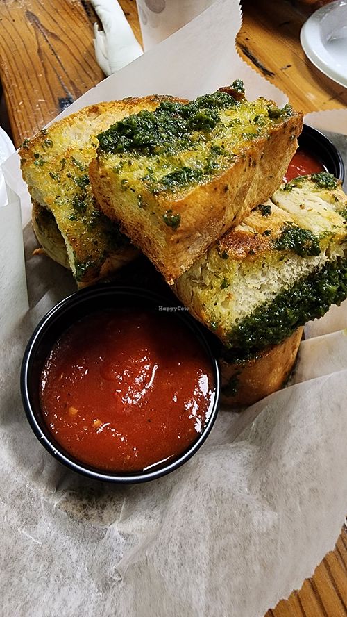 Foccacia sticks at The Meatball Stoppe in Orlando