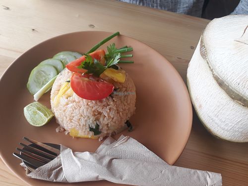 Pineapple fried rice at Kham Luang in Chiang Mai