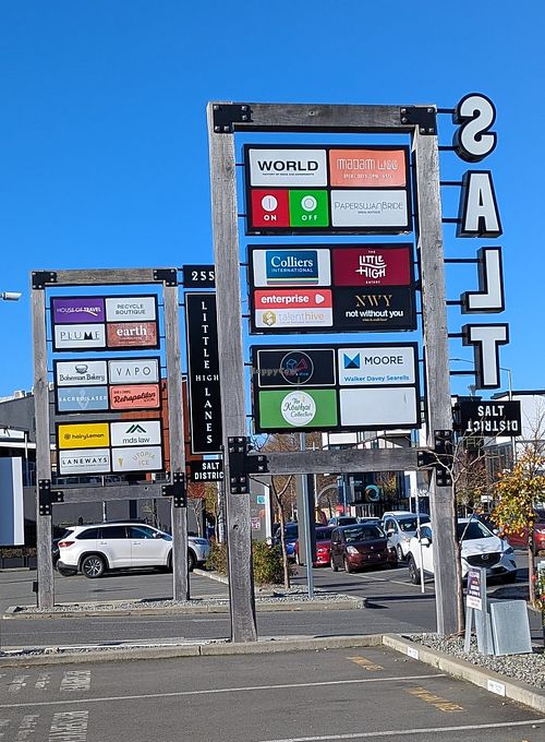 Rear entrance at GG Bistro in Christchurch