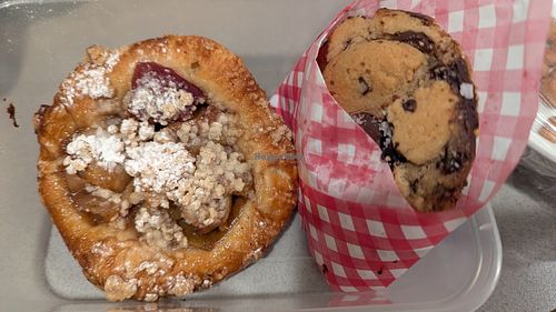 Delicious pastry and cookie at GG Bistro in Christchurch