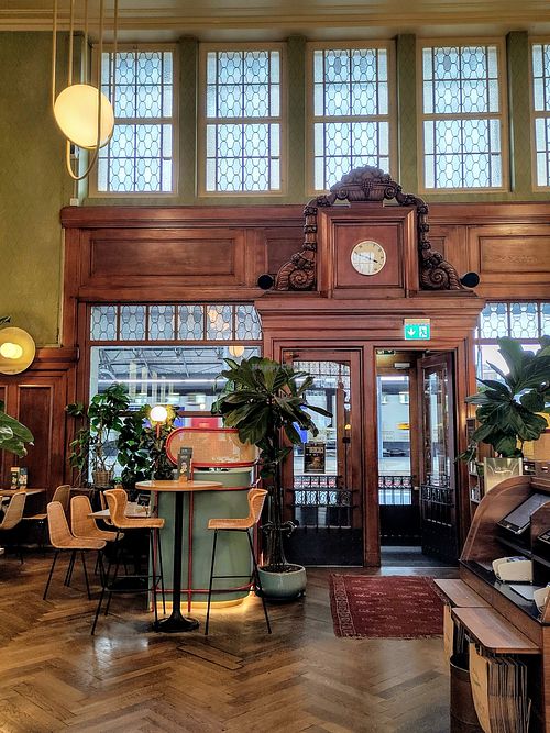 Inside at Tibits in Lausanne