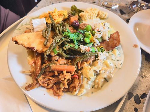 From the buffet at Tibits in Lausanne