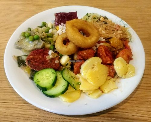 Vegan Plate at Tibits in Lausanne