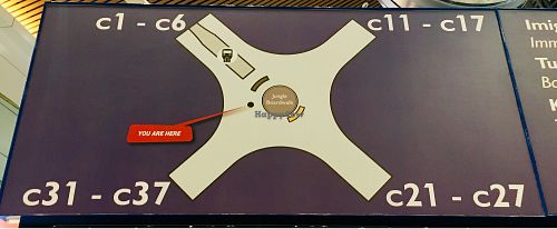 Map at KUL - Nooodles - Satellite in Sepang