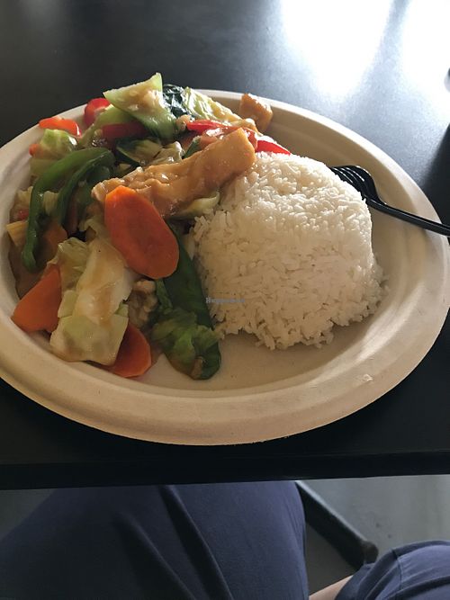 Chop suye  at Vegan Plate in Roseville