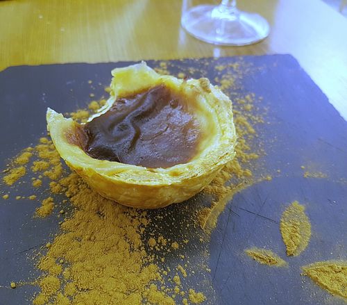 Pastries de nata at DaTerra - Rua da Rosa in Lisbon