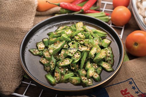 Stir Fried Lady Finger w/ Traditional Sauce
古早味羊豆角
Photo credits to Vege Delish  at Vege Delish in Selangor