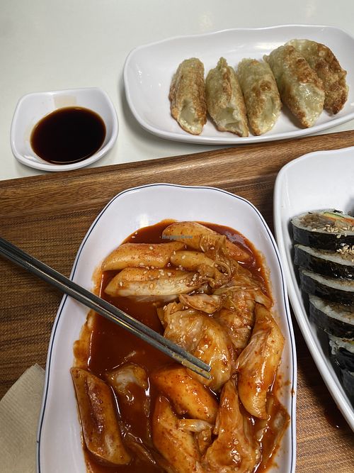   at Maru JaYeonSik Kimbap in Seoul