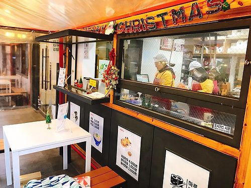 . at Maru JaYeonSik Kimbap in Seoul