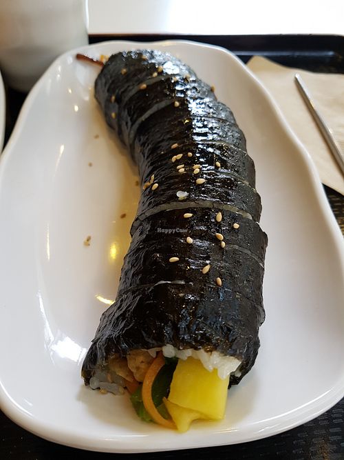 Kimbap at Maru JaYeonSik Kimbap in Seoul