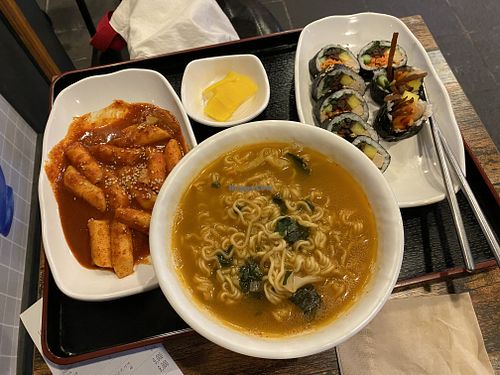 Yessss😍 at Maru JaYeonSik Kimbap in Seoul