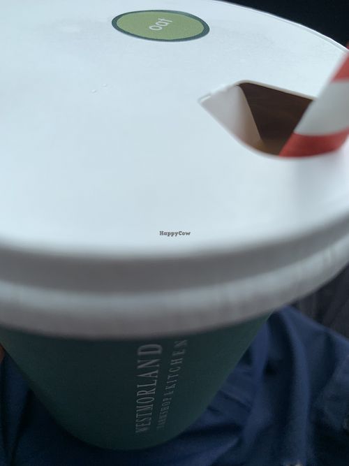 Oat latte  at Rheged in Penrith