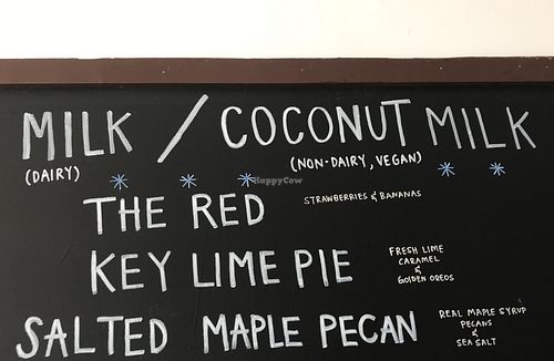 Menu  at Freeze Cream in Johns Creek