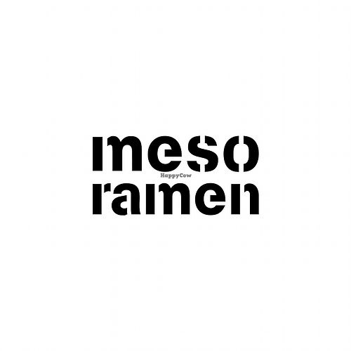 Logo at Meso Ramen in Gdansk