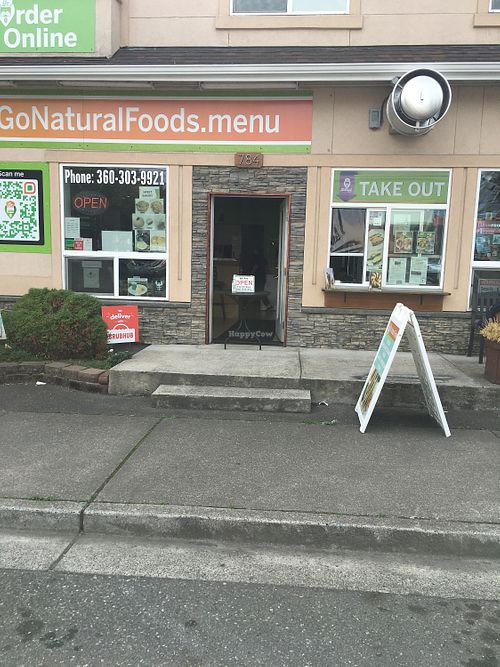 Store Front at Go Natural Foods in Bellingham