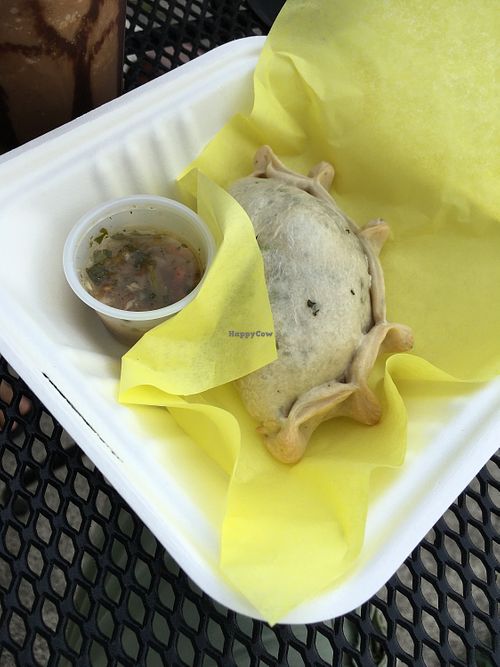 Vegan Empanada at Go Natural Foods in Bellingham