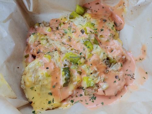 Reuben pierogies at VegOut in Bethlehem