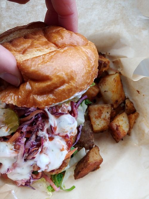 Buffalo Chicken Ranch Sandwich at VegOut in Bethlehem