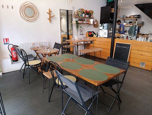 Inside at Numero Dix in Saint-etienne