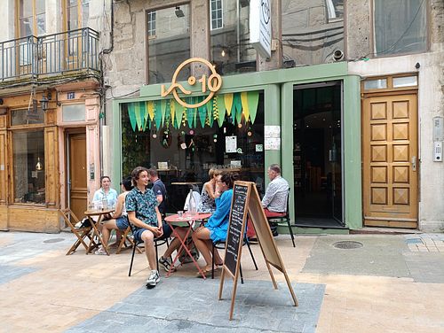 Outside, terrasse at Numero Dix in Saint-etienne