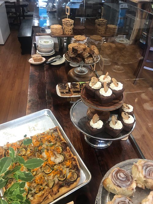 Desserts and pizza options! at The Plant Society in Acton