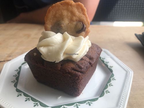 Stuffed brownie at The Plant Society in Acton