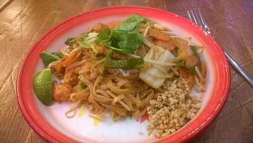 Pad Thai at Zaap Thai Street Food in Newcastle Upon Tyne