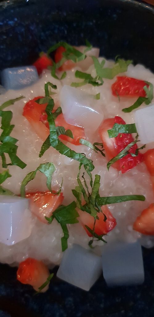 Rice pudding at Rice Paper Scissors in Fitzroy