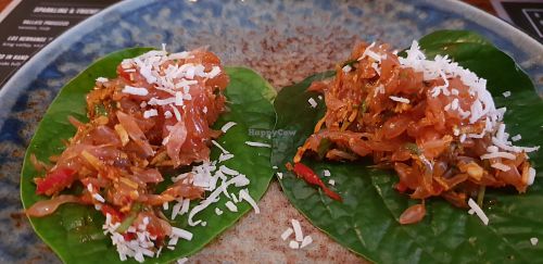 Pulled jackfruit at Rice Paper Scissors in Fitzroy