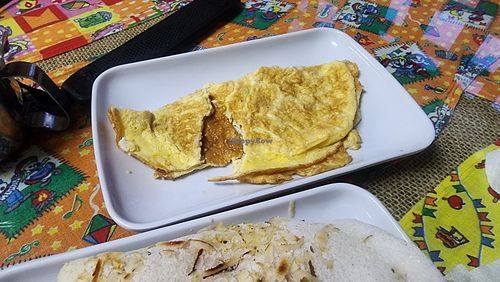 side omelette. just basic omelette. hard to mess up at Casa da Pamonha in Manaus