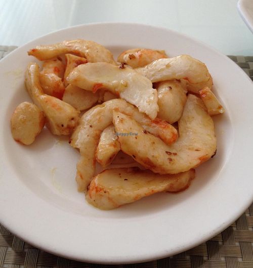 Yam protein, stir-fried style  at Loving Hut in Phoenix