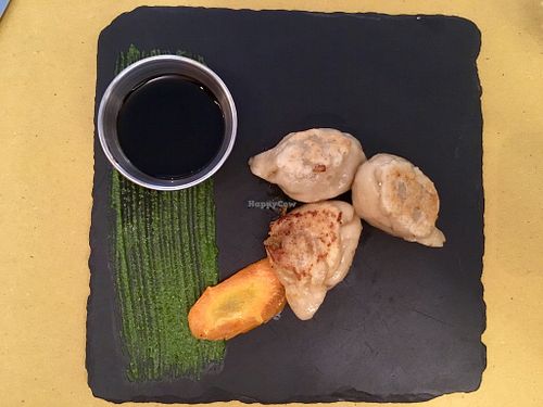 Vegetable Dumplings (Ravioli) at Mix Bistrò in Sesto Fiorentino