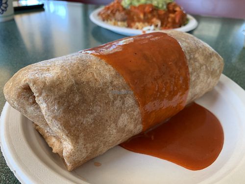 McDougall burrito  at El Patio 2 in Santa Rosa