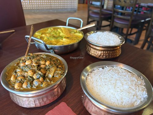 chana saag  at Bhutan House in Sandy