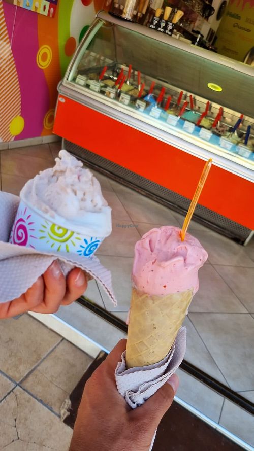   at Gelateria Demaestri in Tenerife