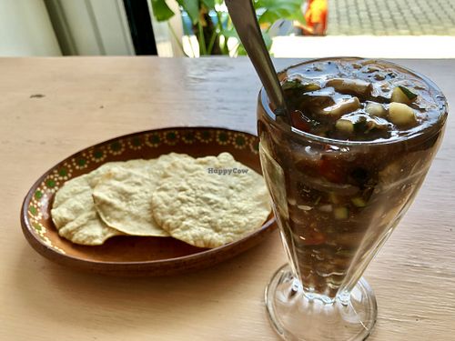 Cóctel de champiñones at TARA in Morelia