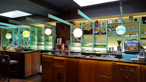 Interior, bar at Chiche in Luxembourg City