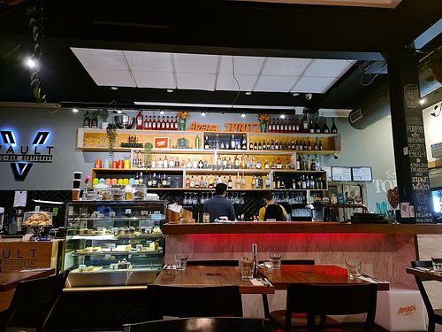 Bar at VAULT in Yarraville