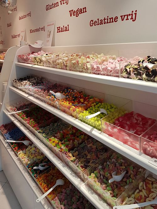 vegan candy at Guilty in Amsterdam