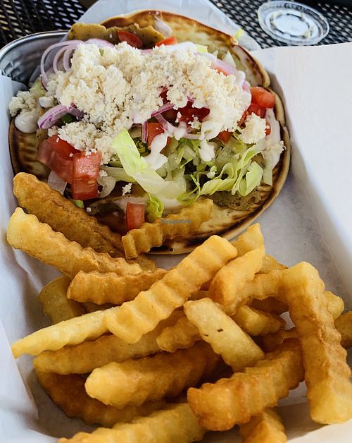 Gyro /w feta  at Gentle Grill in Temecula