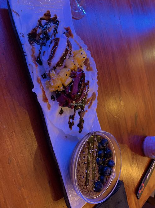 Dessert of the day   at Legumi Sushi Vegan in Lisbon