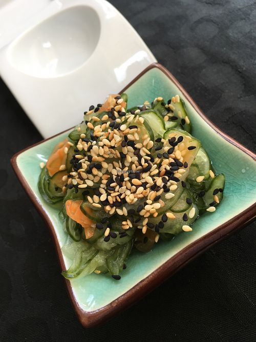 Appetizer dish - Pickles at Legumi Sushi Vegan in Lisbon