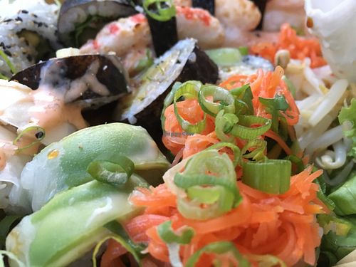 Sushi at Legumi Sushi Vegan in Lisbon