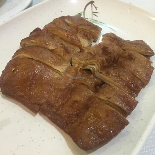 Deep fried mock baby pork at Cute Fei in Kowloon