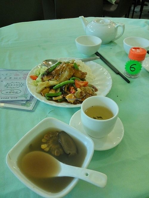 Lunch menu at Cute Fei in Kowloon