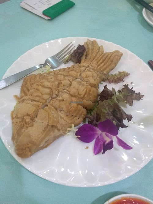 A taro fish! at Cute Fei in Kowloon