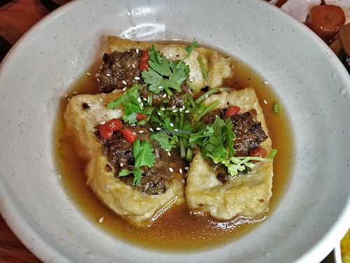 Yong tau foo at Thunder Tree 擂茶树 - VivoCity in Central Singapore