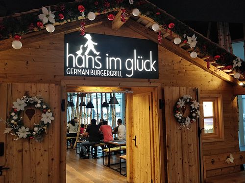 Xmas decor in 2020 at Hans im Glück - Vivocity  in Central Singapore